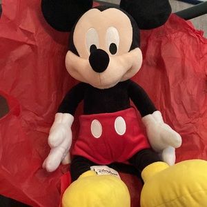 Authentic Mickey Mouse plush toy